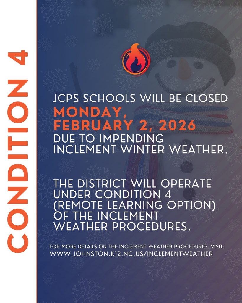 Condition 4, JCPS, Monday February 2