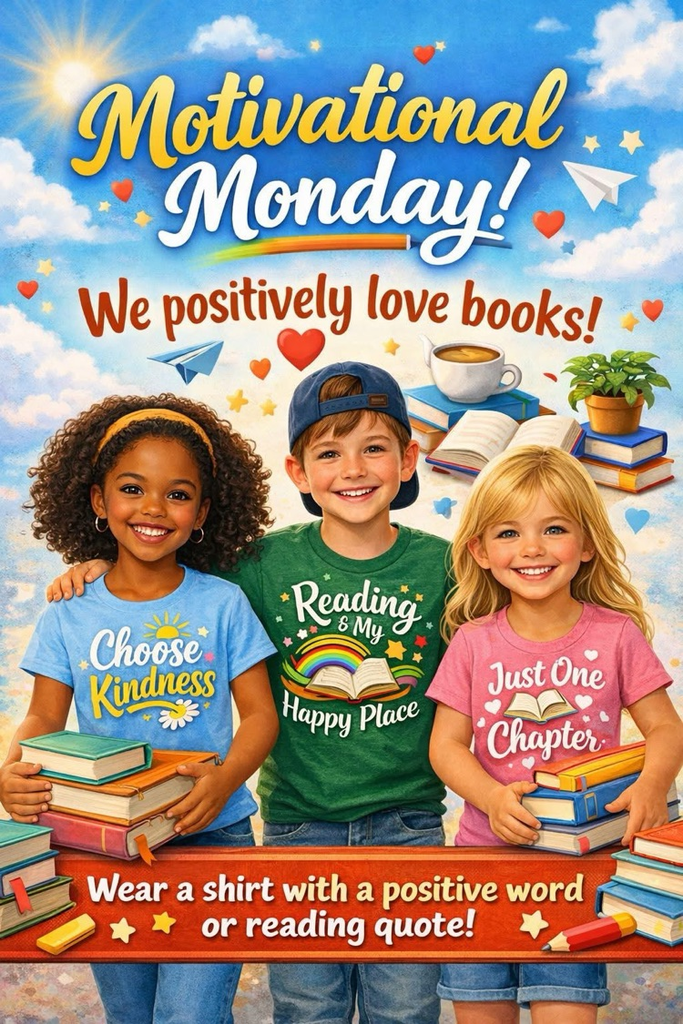 motivational Monday: wear a shirt with positive words! 