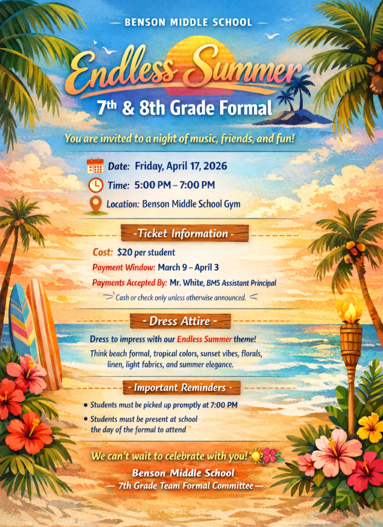 7th/8th Grade Formal