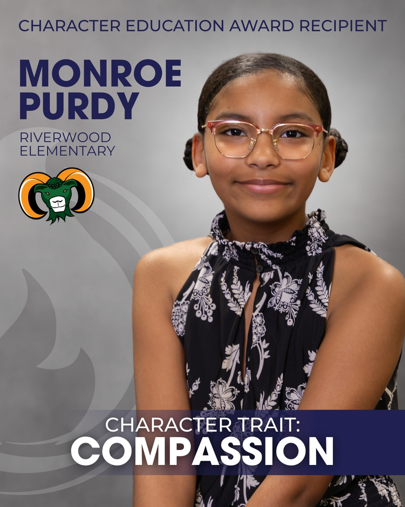 Monroe Purdy Character Education Award Recipient
