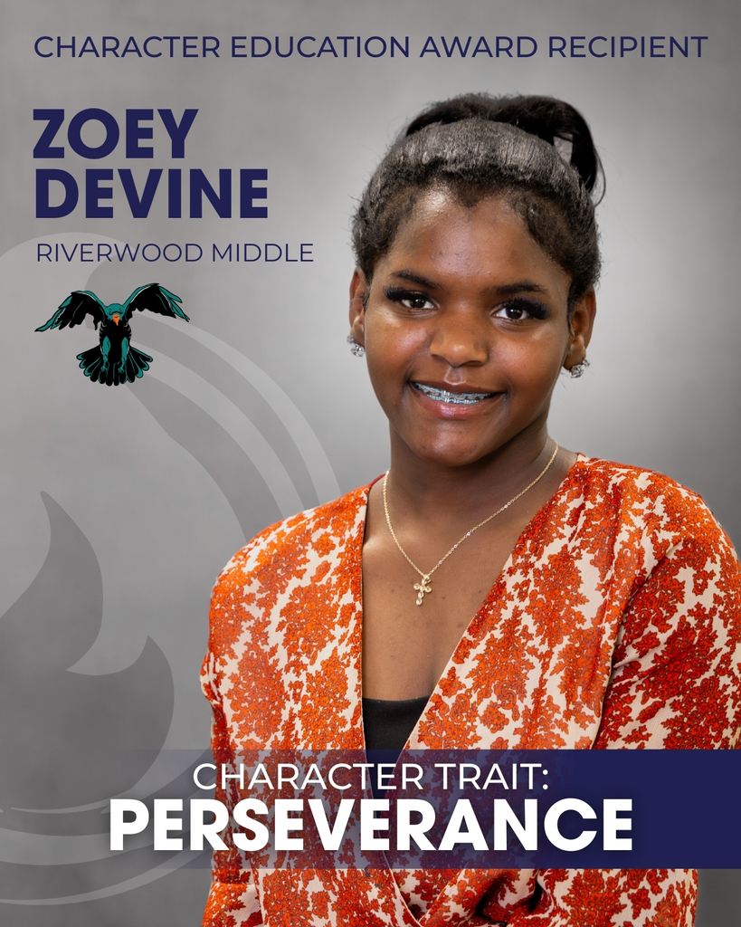 Zoey Devine Character Education Award Recipient