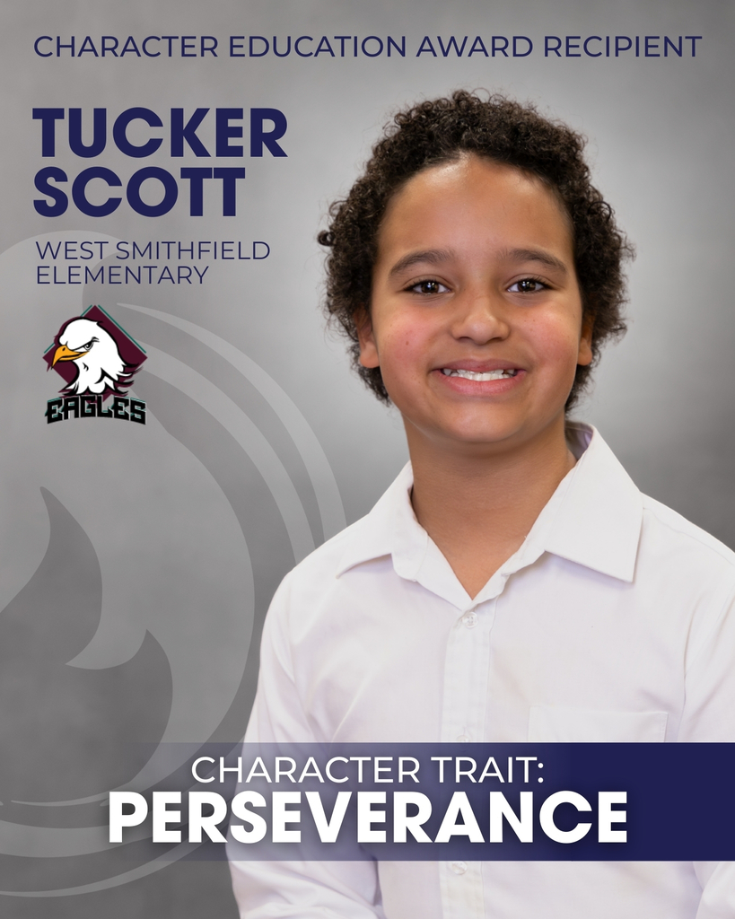 Tucker Scott Character Education Award Recipient