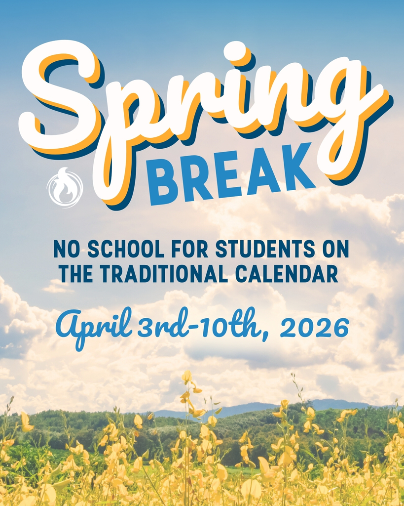 Spring Break, April 3rd-10th