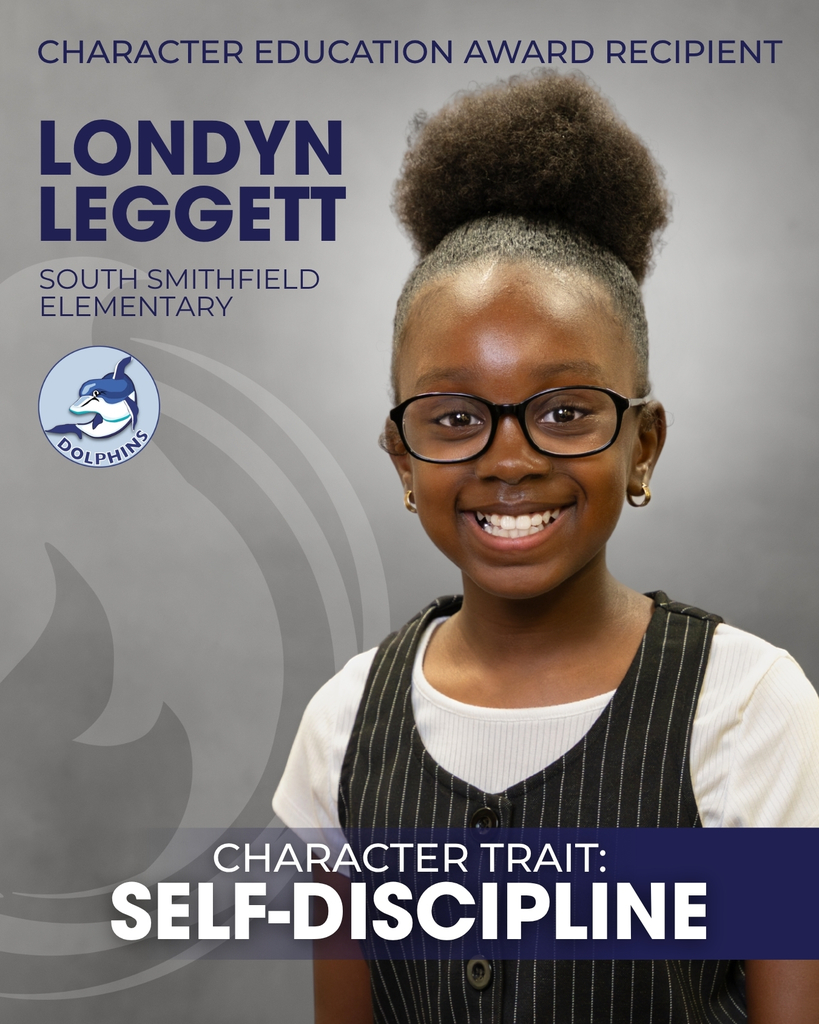 Londyn Leggett Character Education Award Recipient