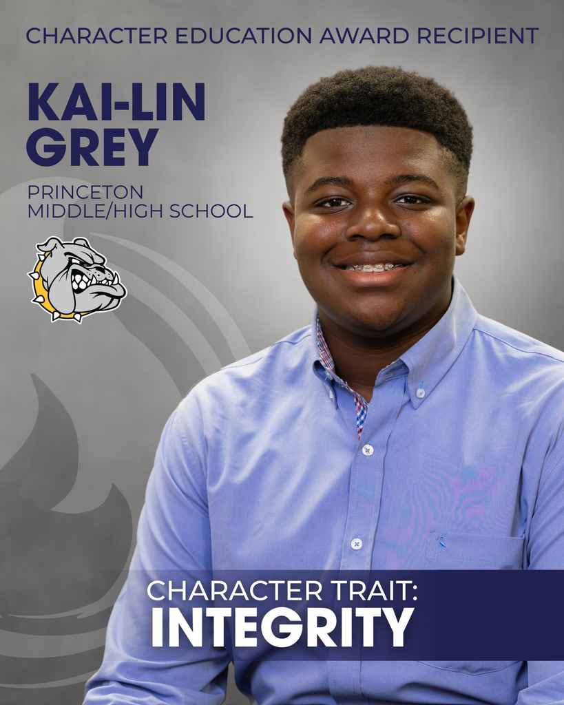 Kai-Lin Grey Character Education Award Recipient