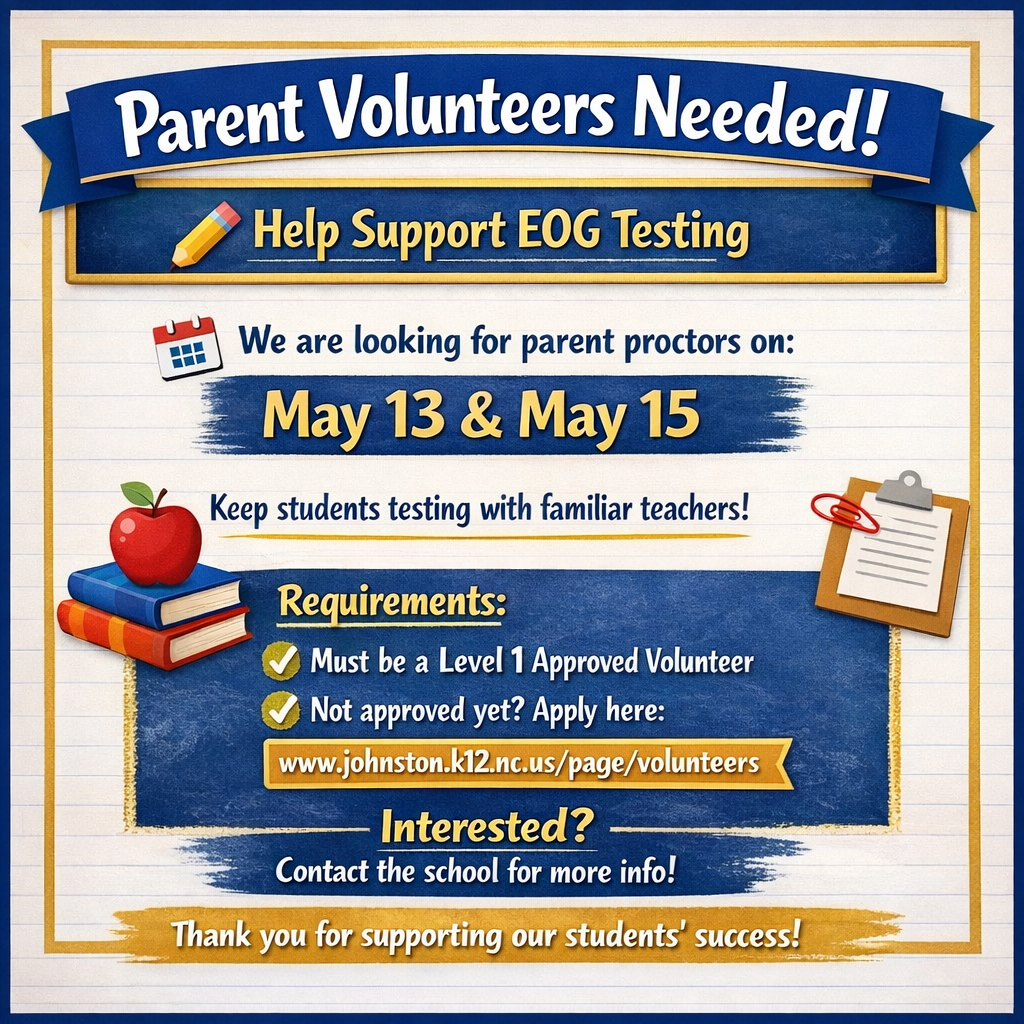 Volunteer to Proctor at BMS May 13 and May 15