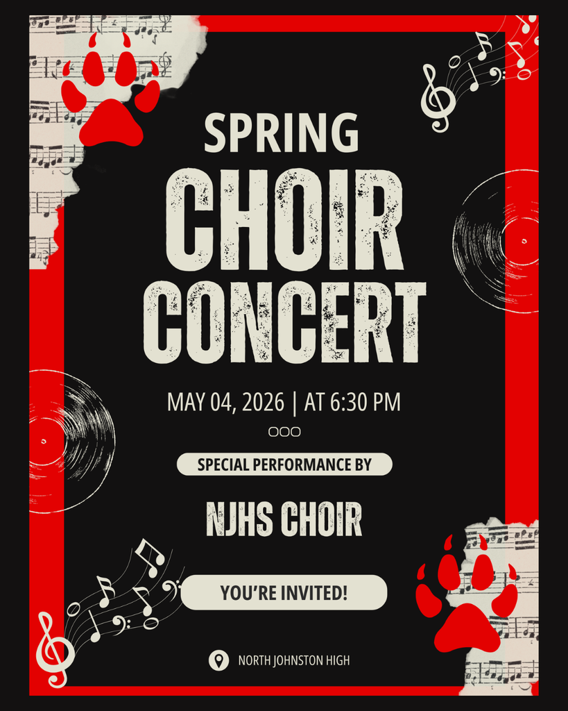 Choir concert, May 4, 2026, 6:30 pm