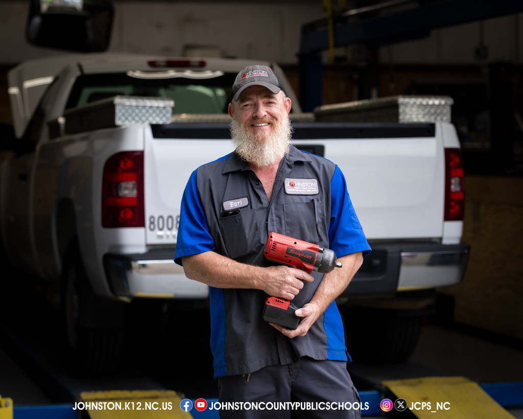 JCPS Transportation Mechanic At work