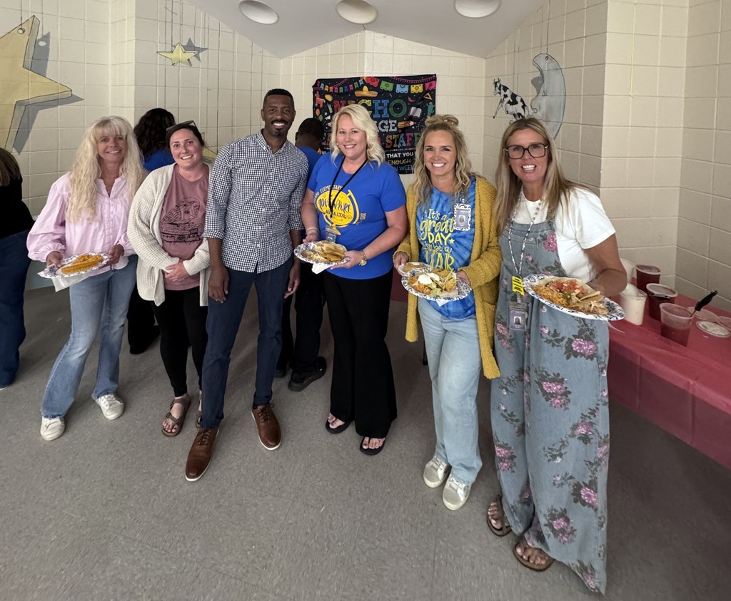 PTA volunteers and teachers