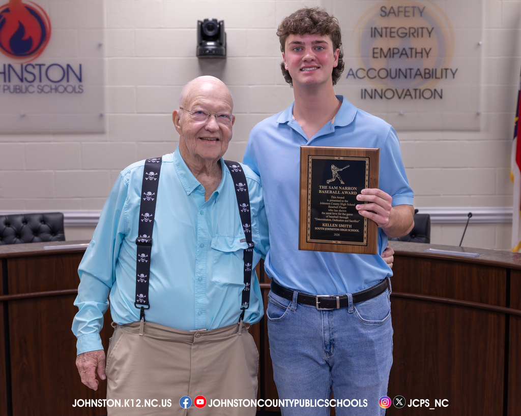 Sam Narron Award Recipient
