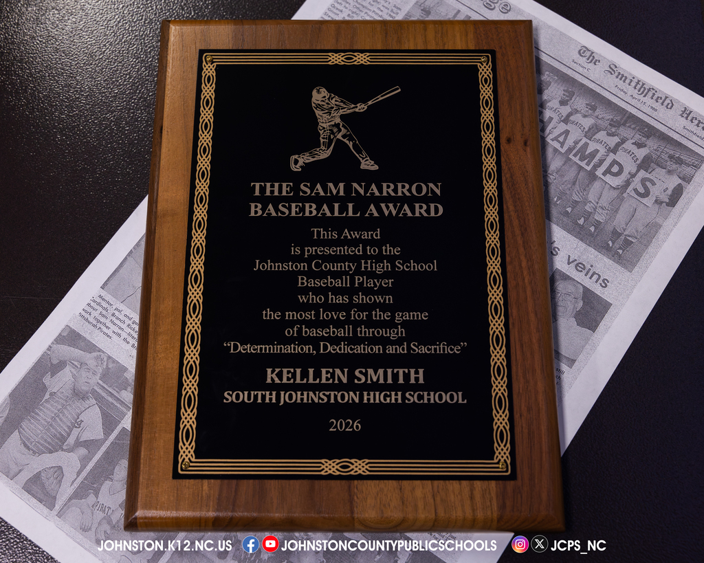 Sam Narron Award Recipient