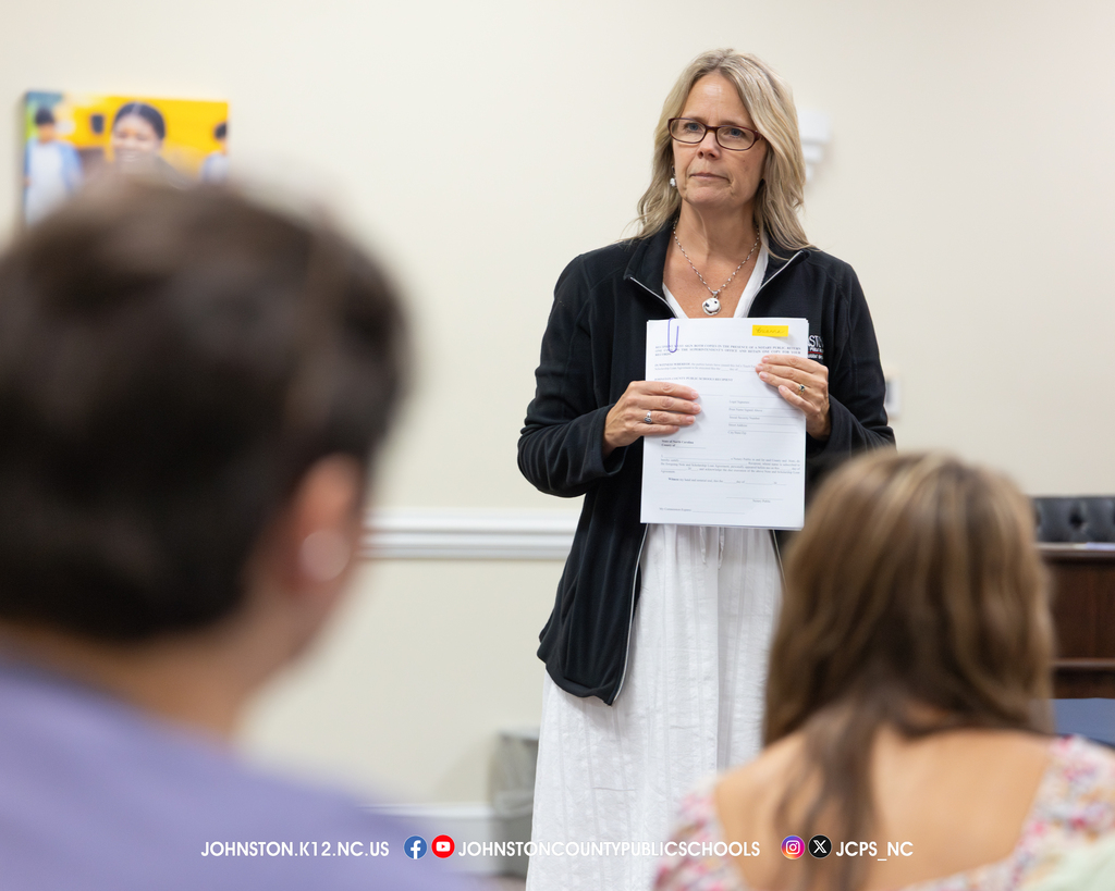 JoCo Teach Promissory Note & Contract Signing