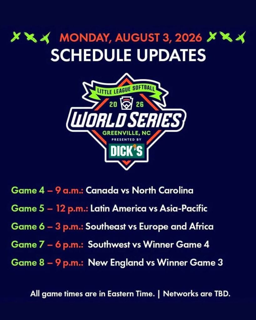 JC Little League Update