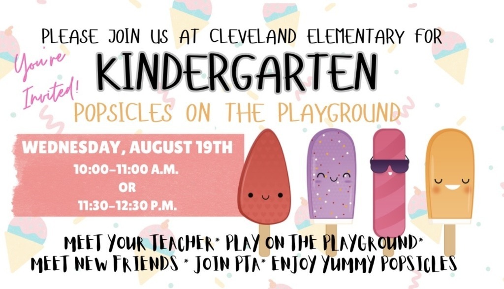 Kindergarten popsicles on playground