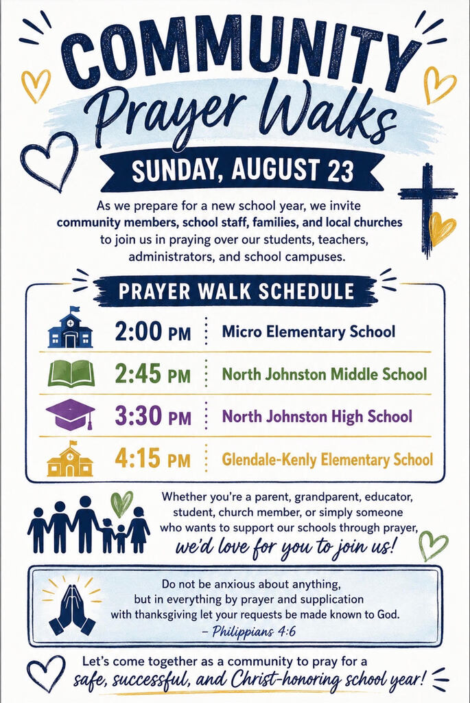 Glendale-Kenly Prayer Walk 4:15 PM