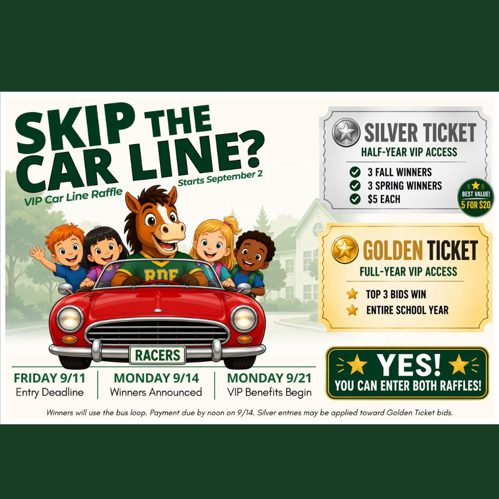 skip the car line raffle