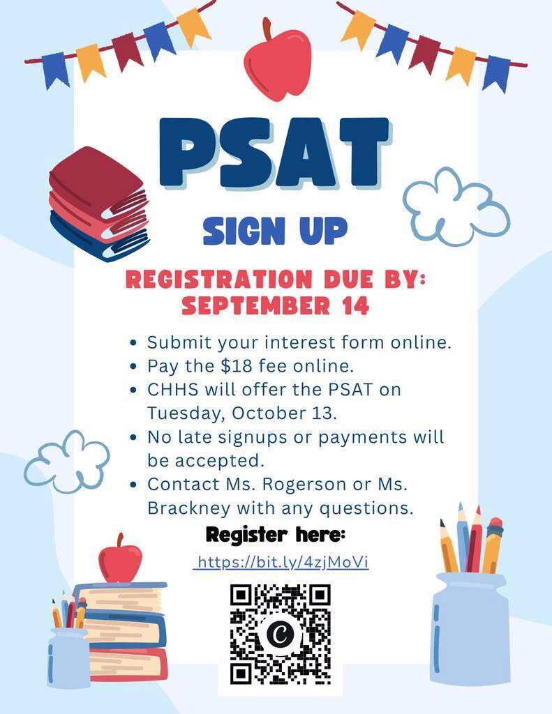 PSAT Sign-Up