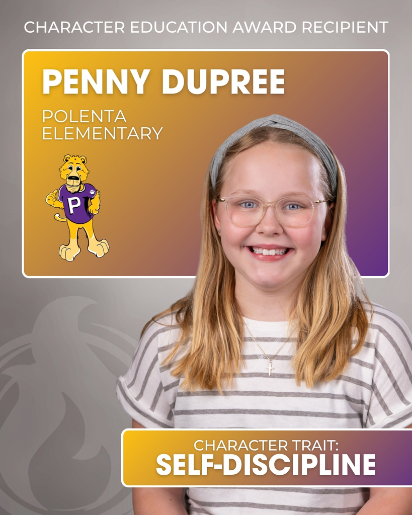Character Education Award Recipient