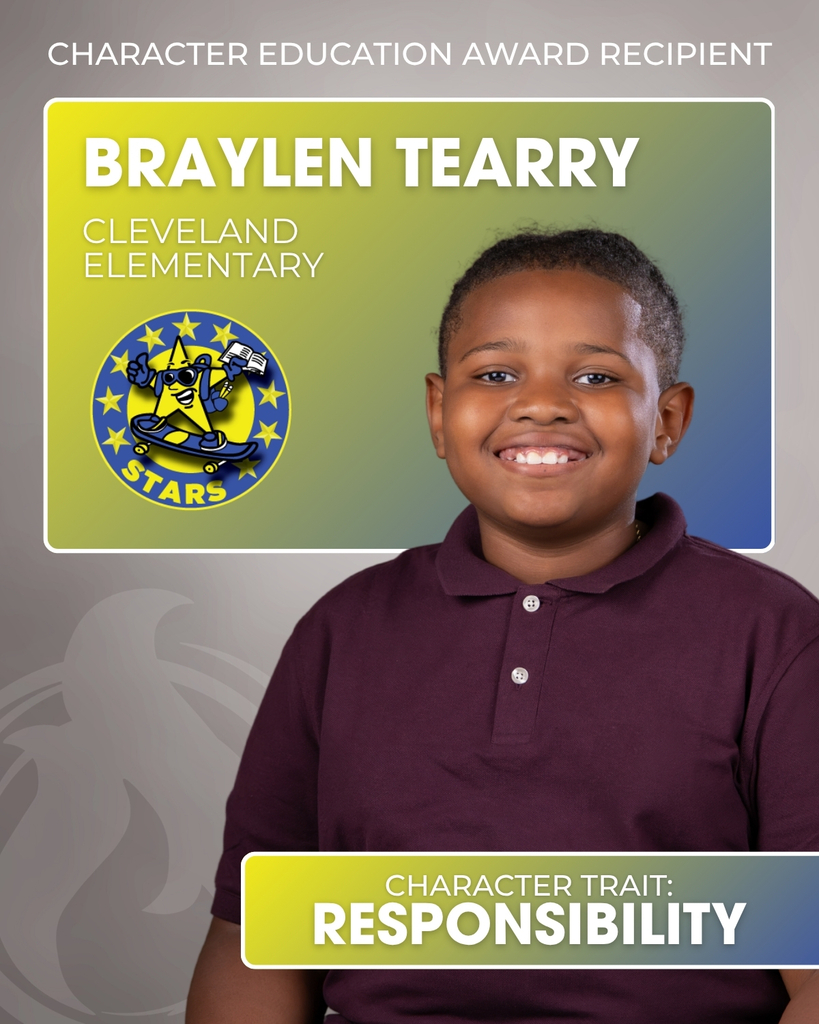 Character Education Award Recipient