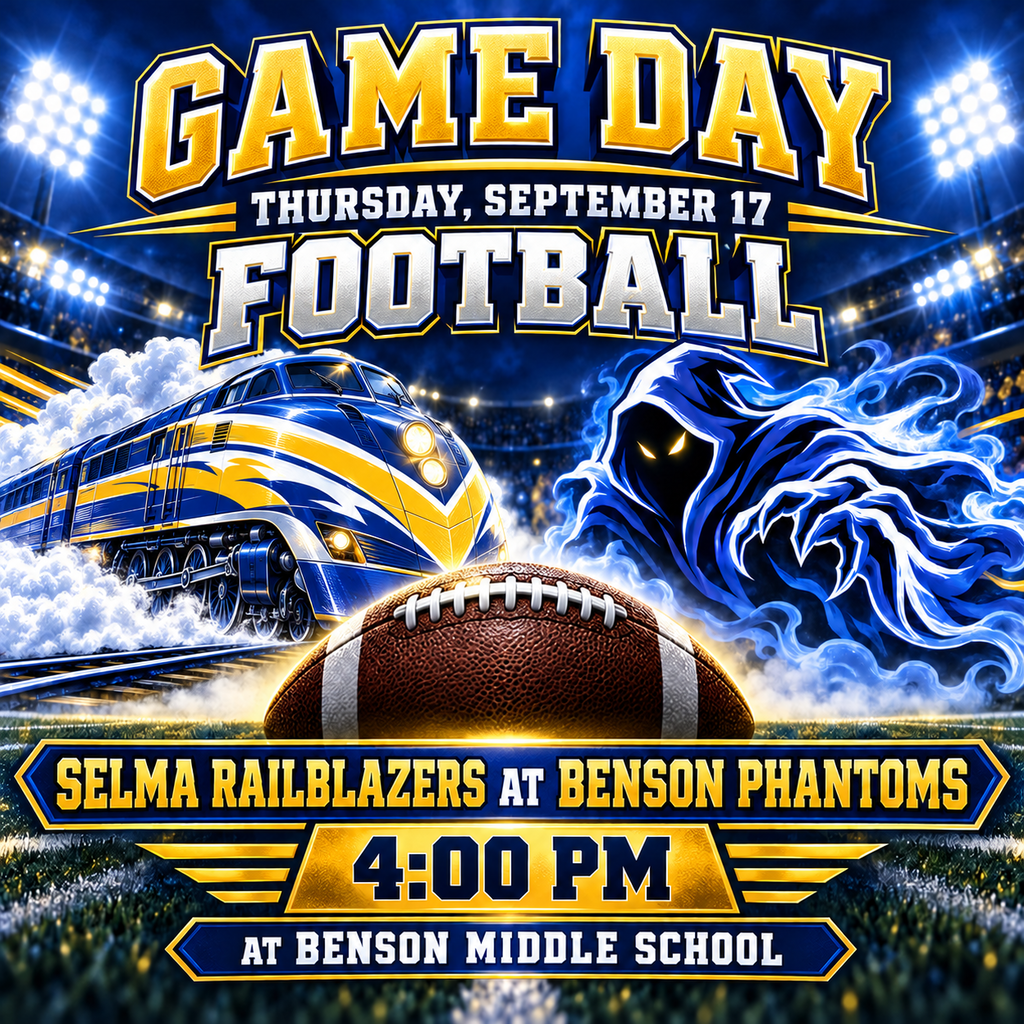 Selma at Benson Football