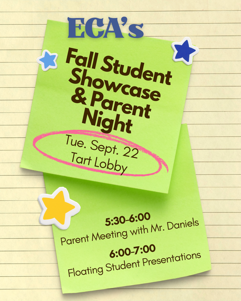 Fall Student Showcase & Parent Night