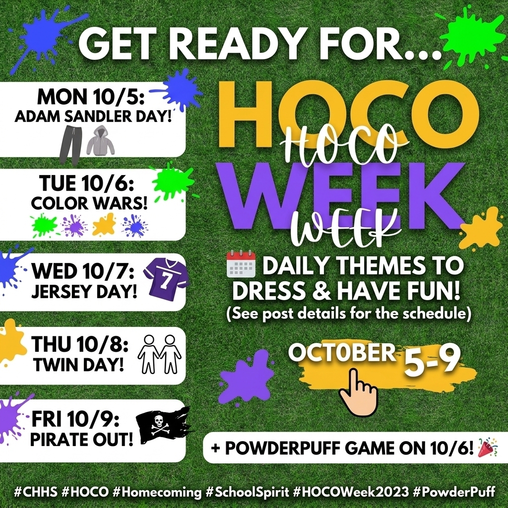 hoco spirit week