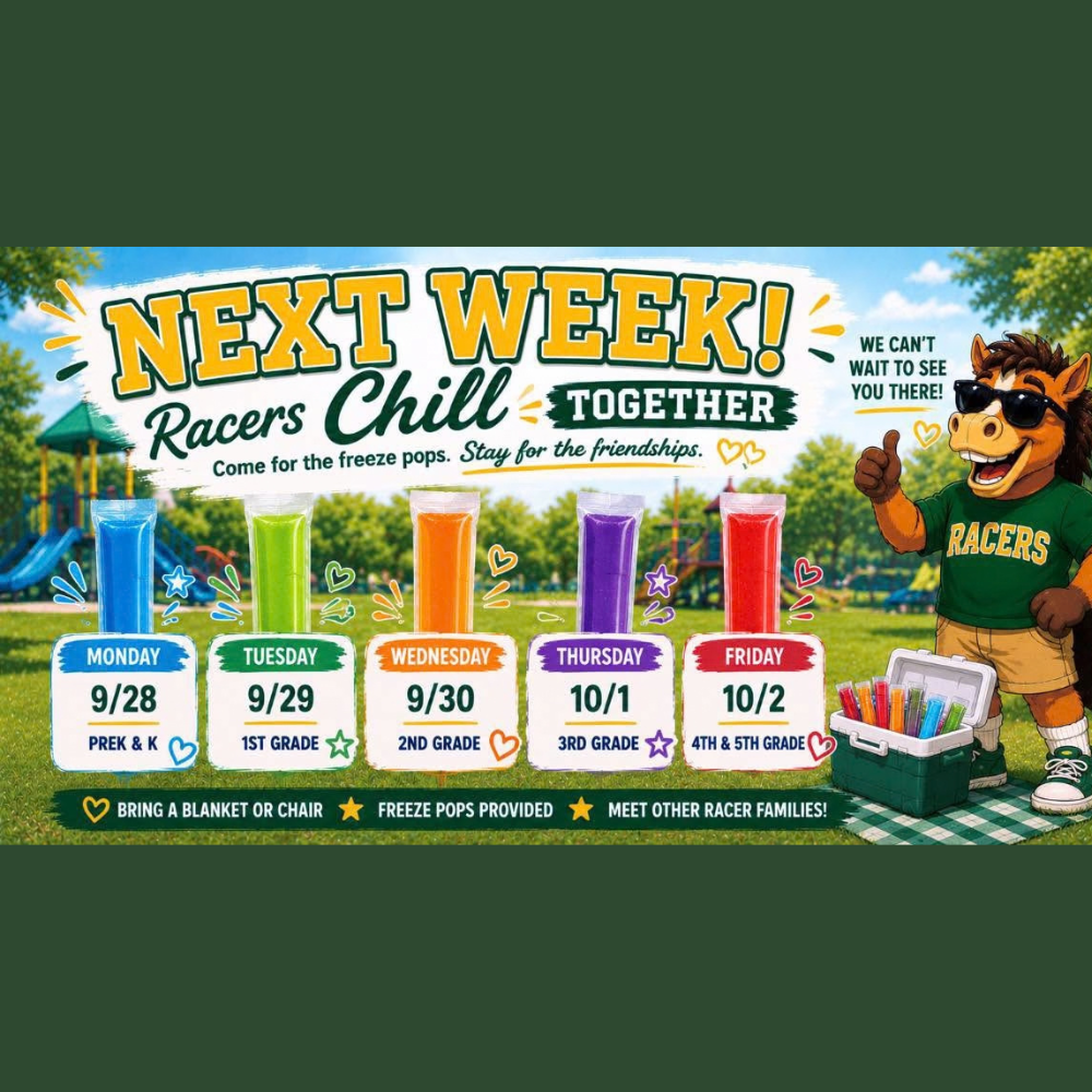 Racers chill schedule