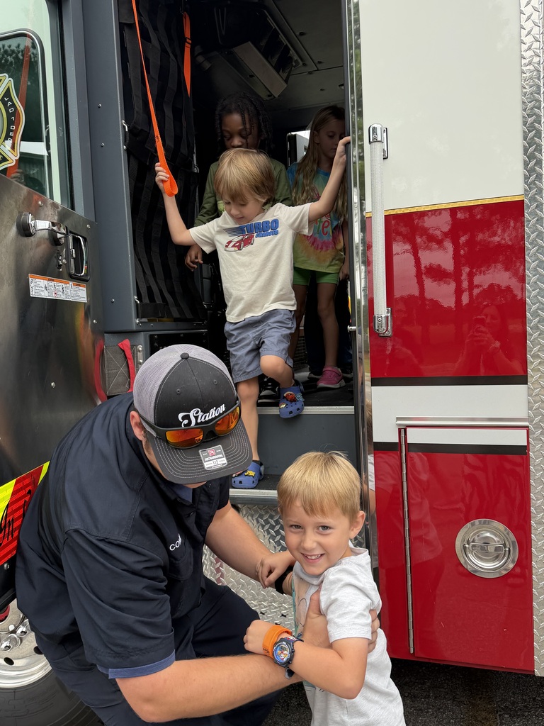 Cleveland Fire Truck Visit