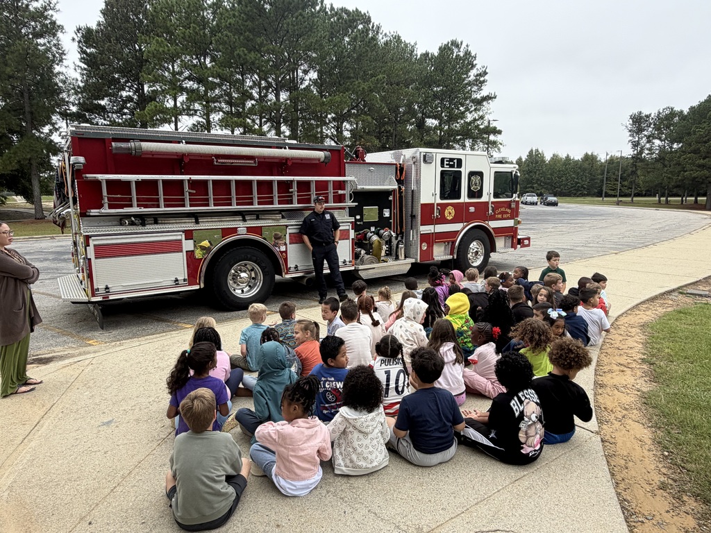 Cleveland Fire Truck Visit