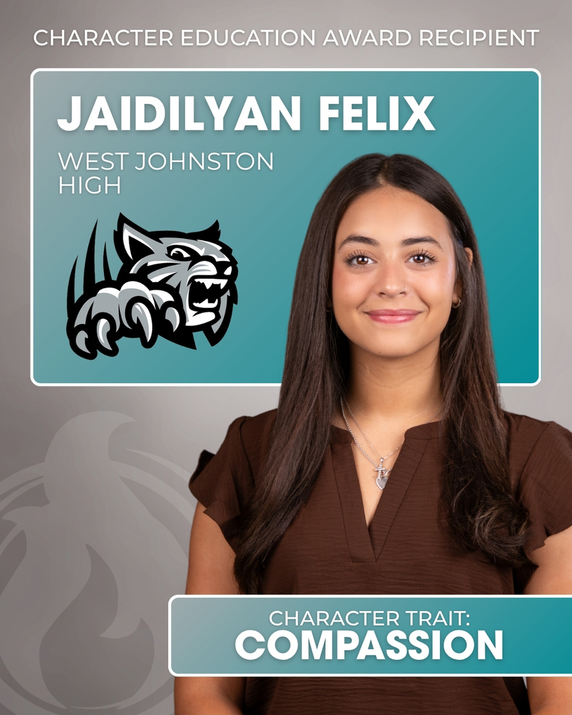 Jaidilyan Felix Character Education Award Recipient