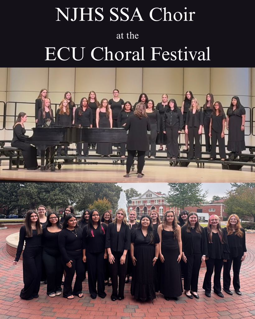 NJHS SSA Choir at the ECU Choral Festival