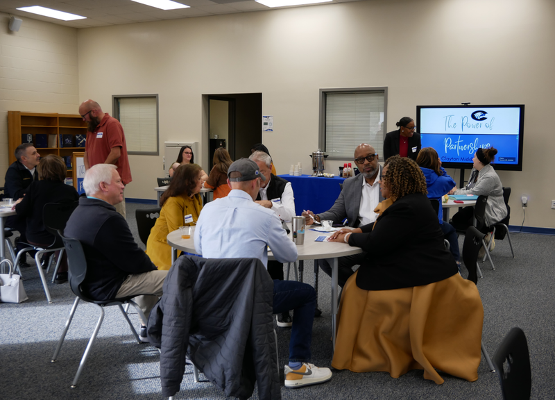 Guests enjoy time to network