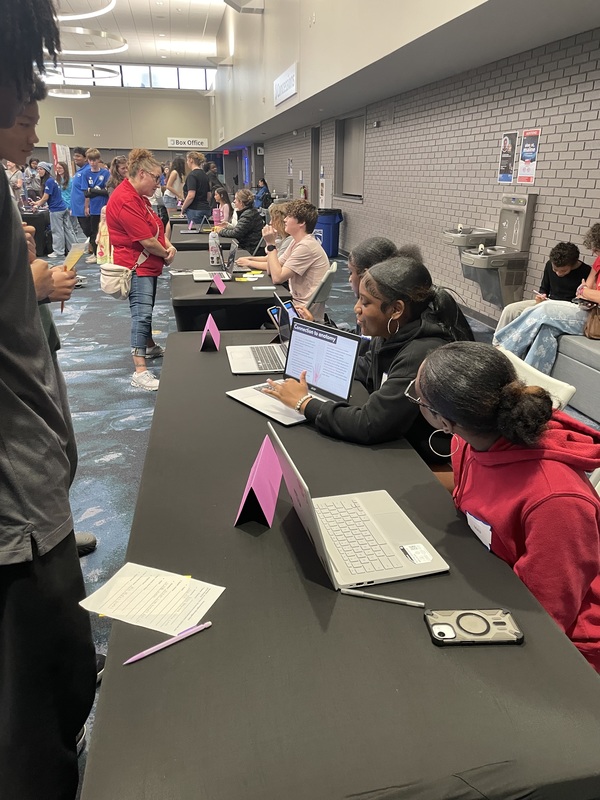 Students present their findings.