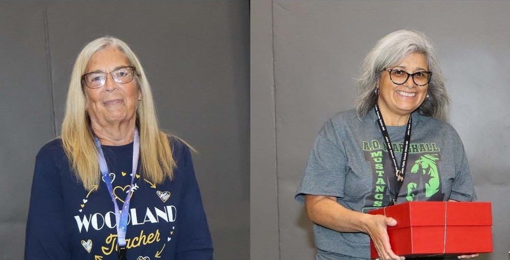Photo of our employees celebrating 40 and 35 years in District 