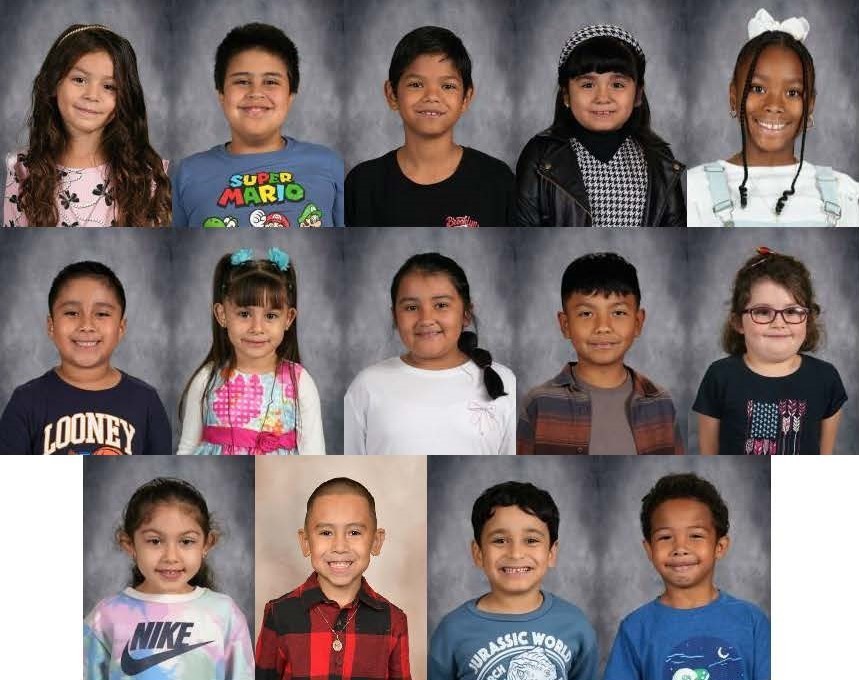 Singleton Elementary January 2026 Students of the Month Photo Collage