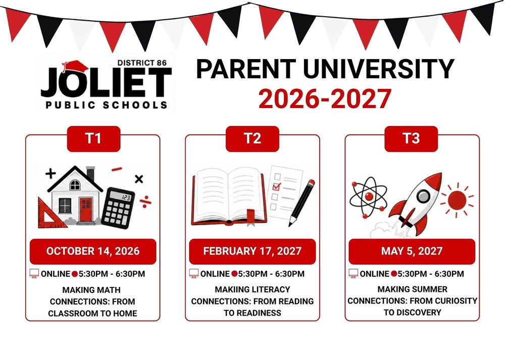Parent University 2026-2027 Calendar of Events