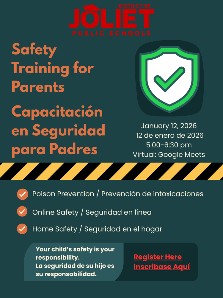 January 12, 2026 Safety Meeting Flyer
