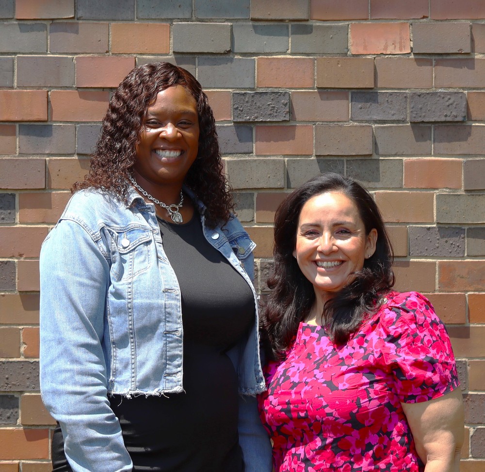 New Principals Kesha Brown and Yadira  Gomez-Munoz