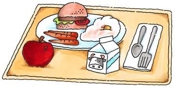 Picture of a school lunch