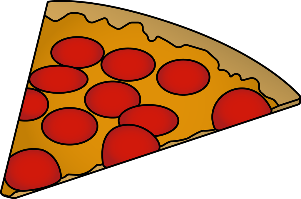 Picture of a slice of pizza