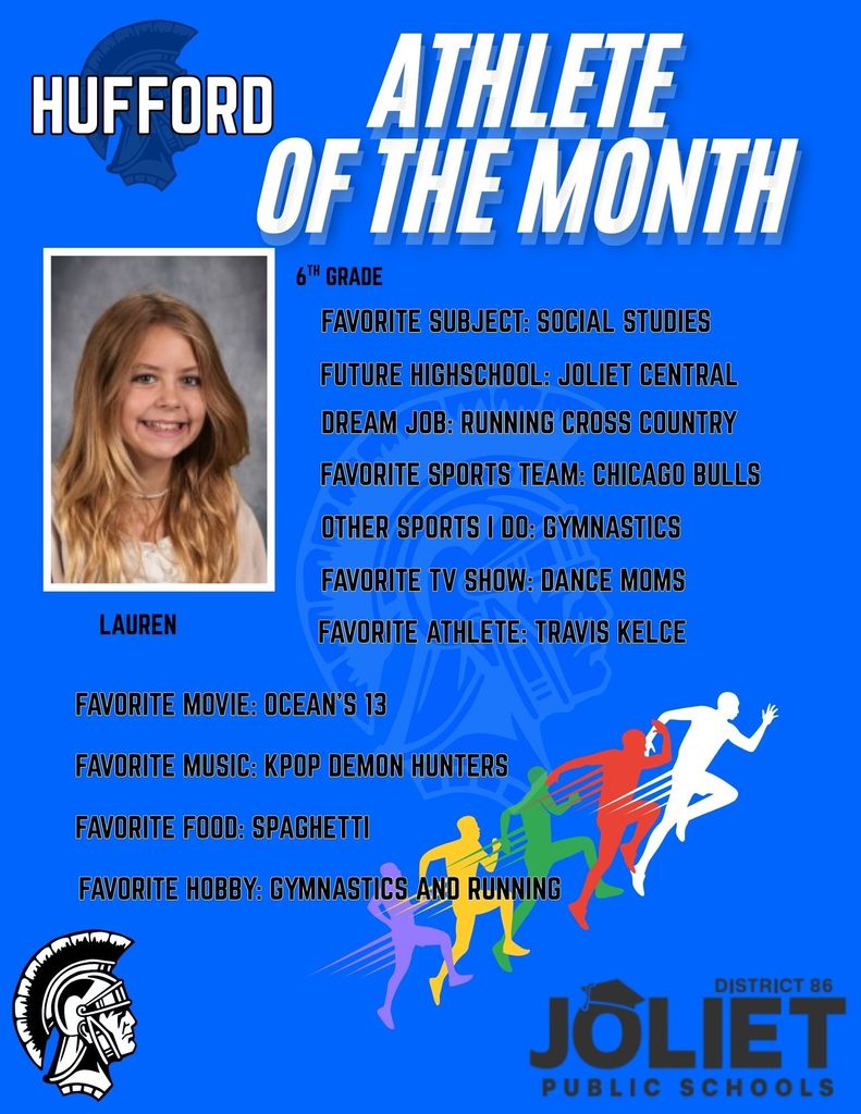 Hufford Student Athlete of the Month
