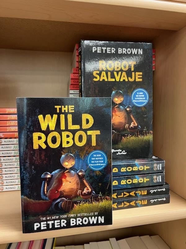 Picture of the Wild Robot books