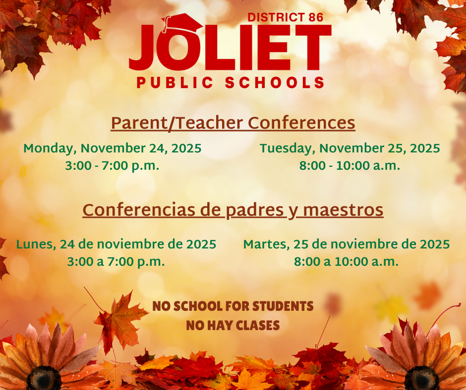 Parent/Teacher Conference schedule