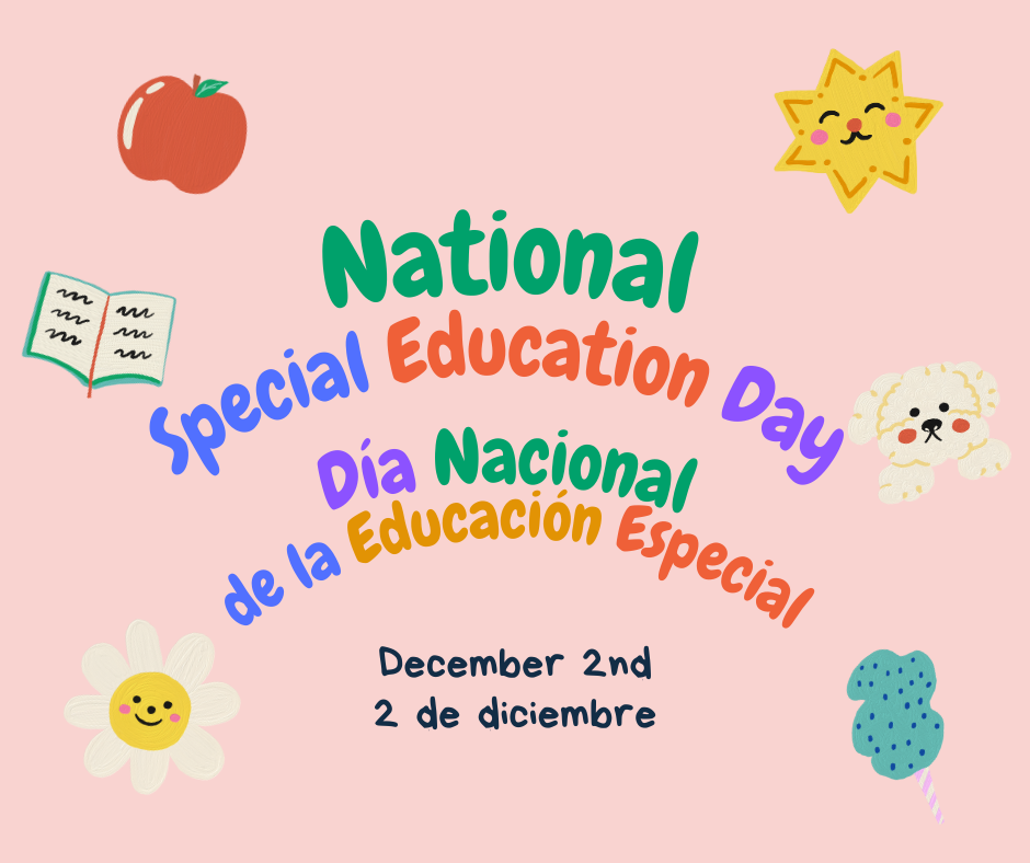 Poster Celebrating National Special Education Day