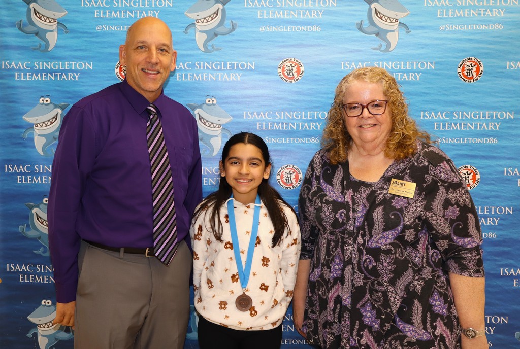 Singleton Superintendent Award Winner