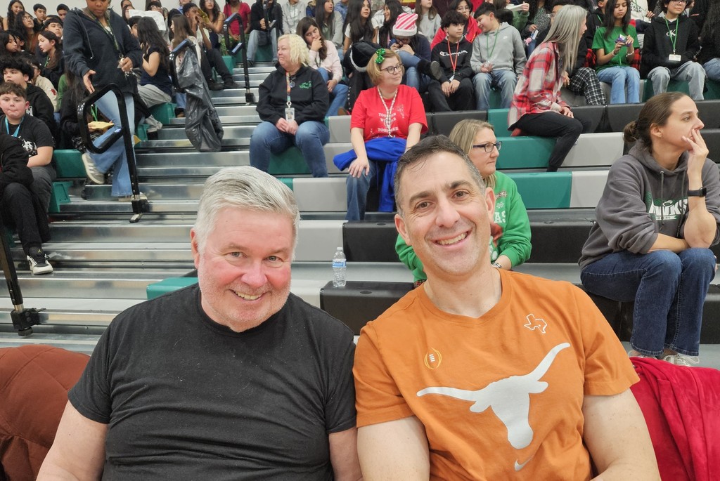 Gompers staff at basketball game
