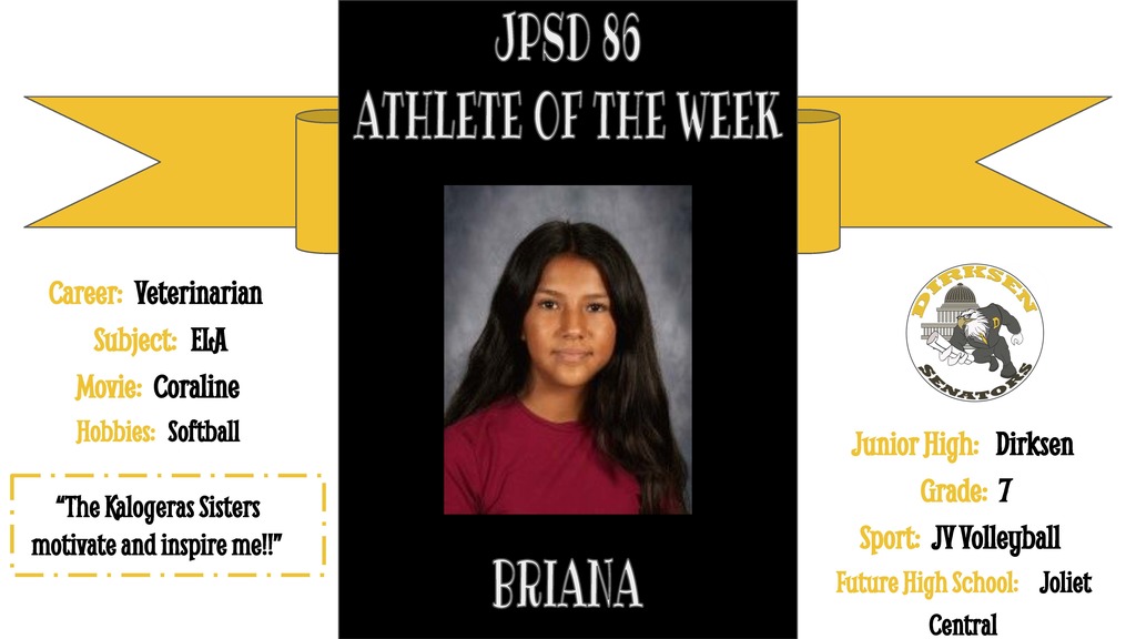 Dirksen Student Athlete of the Week