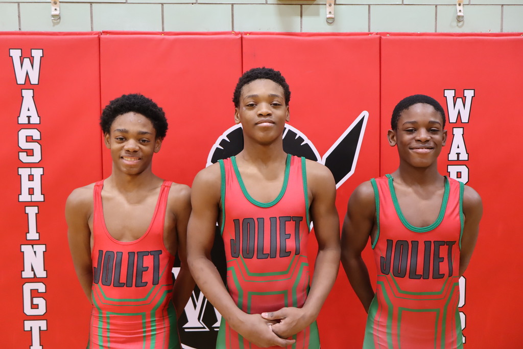 Three Washington Junior High Wrestlers 