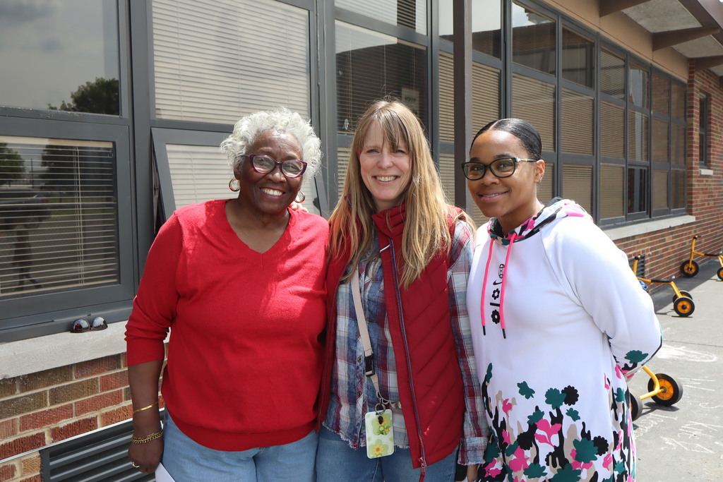 District 86 Foundation Board Member surprises teacher with a Foundation grant.