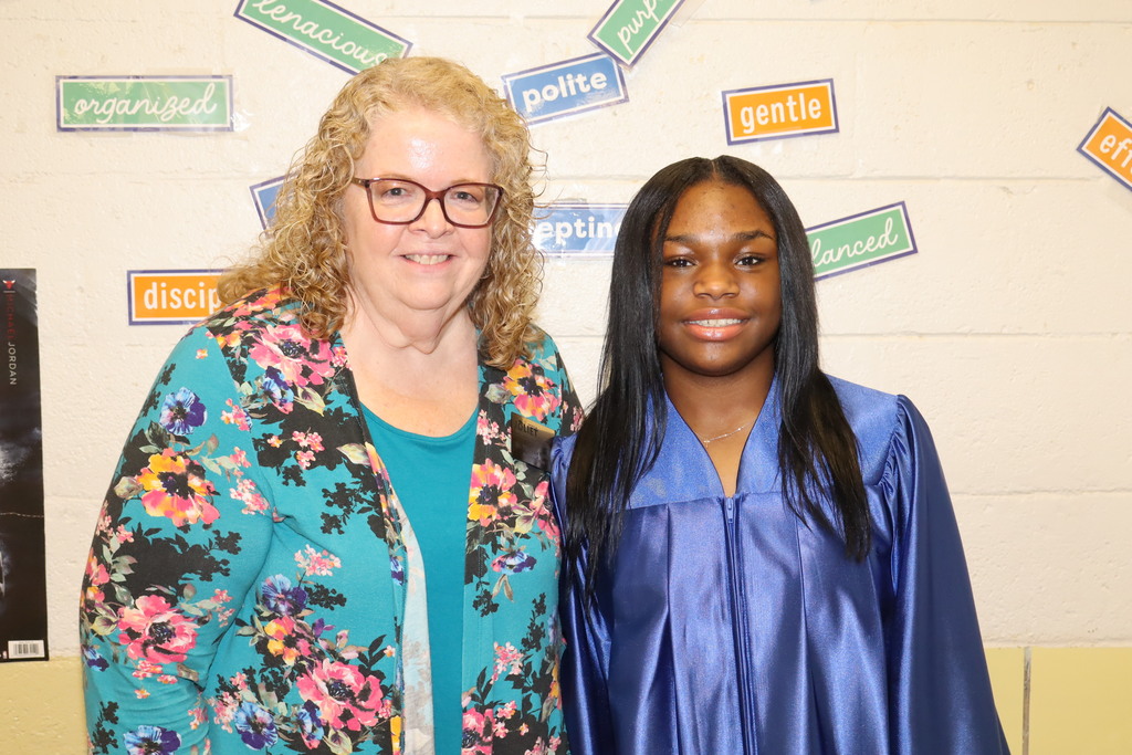 Dr. Rouse and Hufford graduate